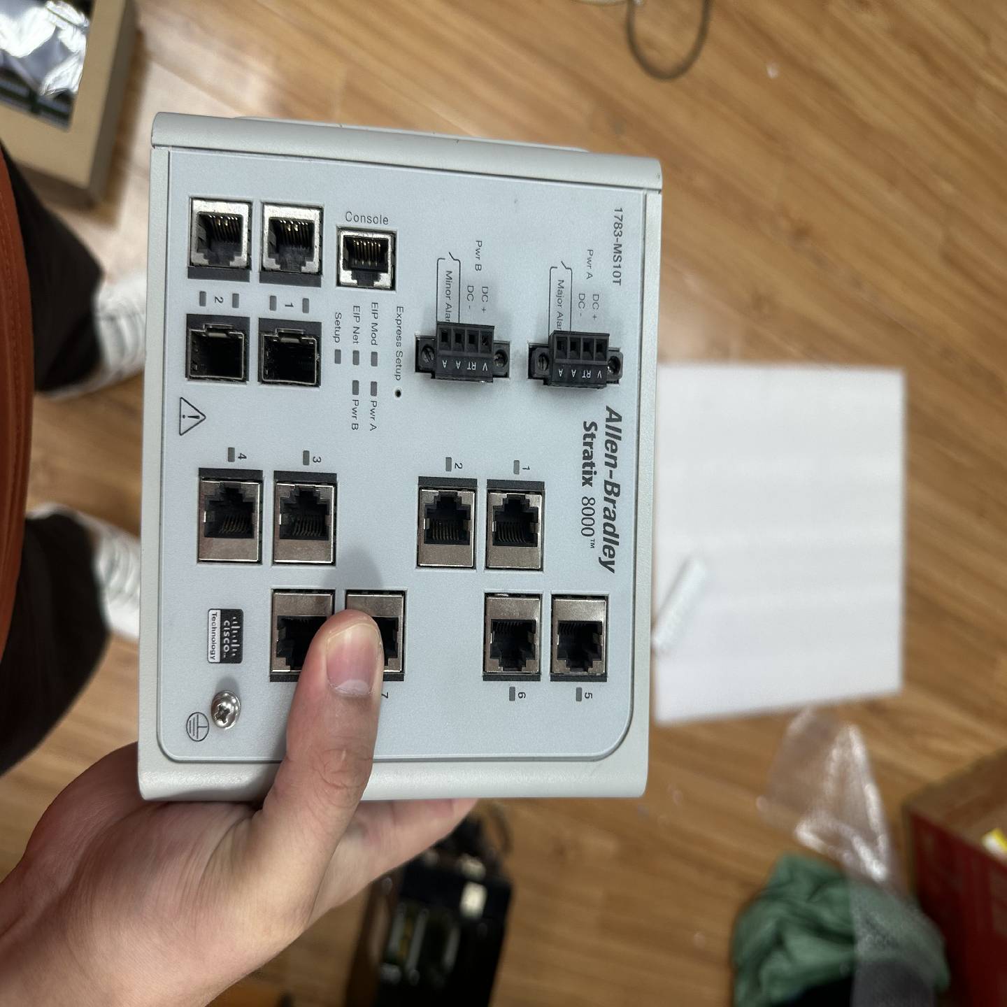 1783-MS10T A-B模块，成色非常好，联系[浩蓉商户]