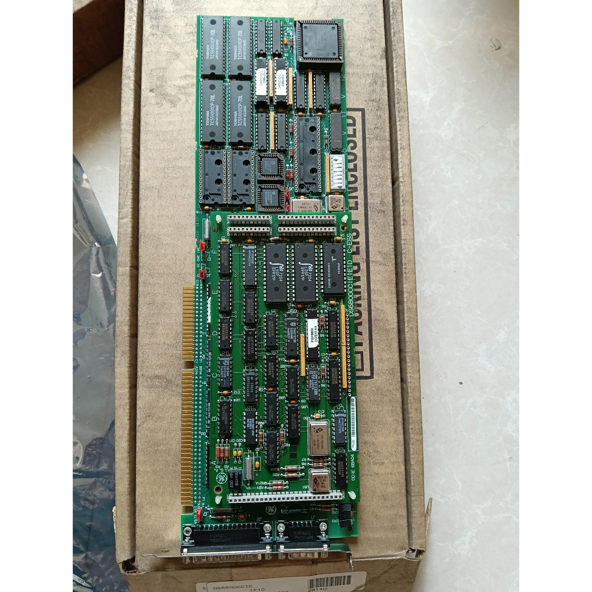 售前询价GE板子 DS6800CCIC 全新库存样子如图用的上的老
