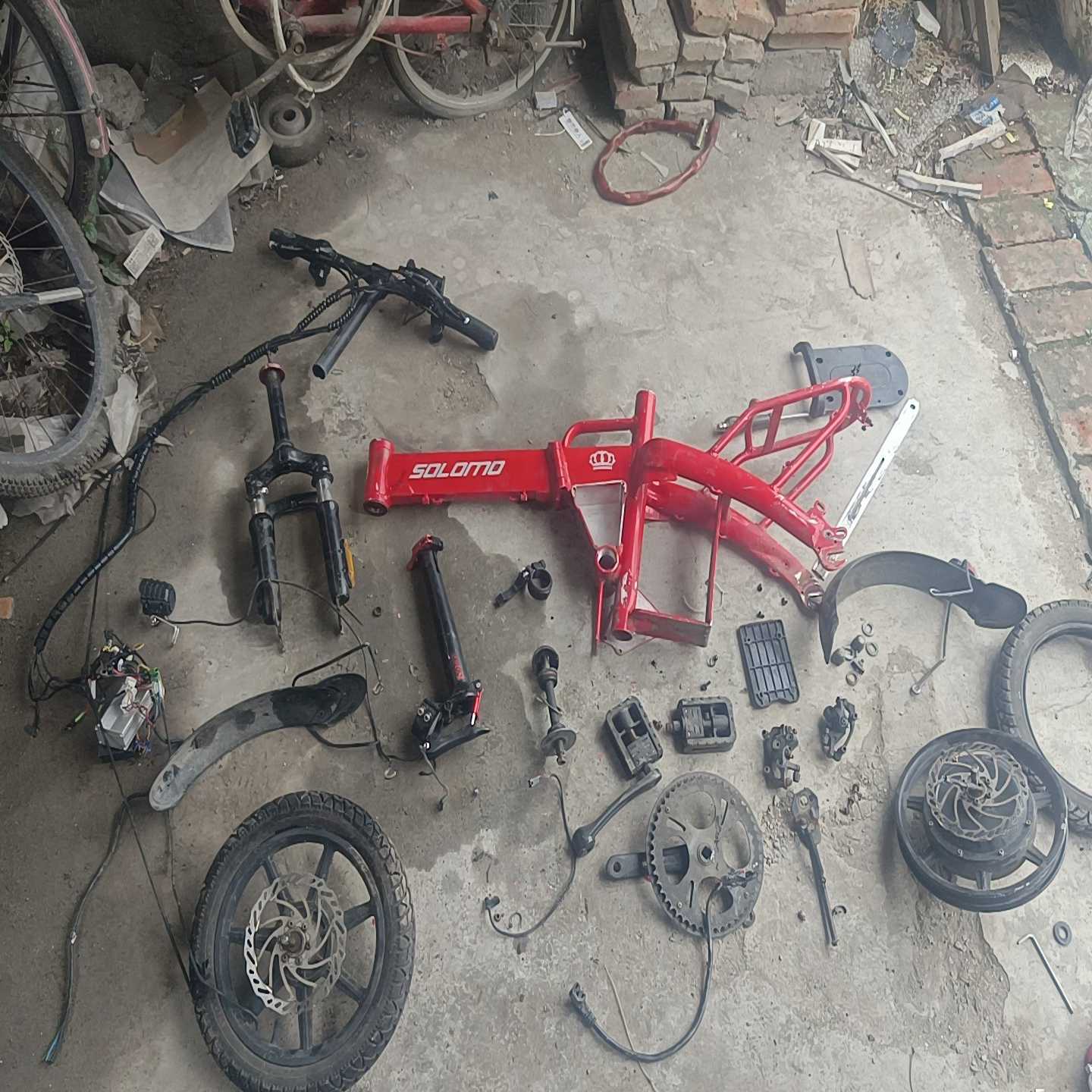 SOLOMO索罗门可折叠电动自行车TDT-01Z-议价