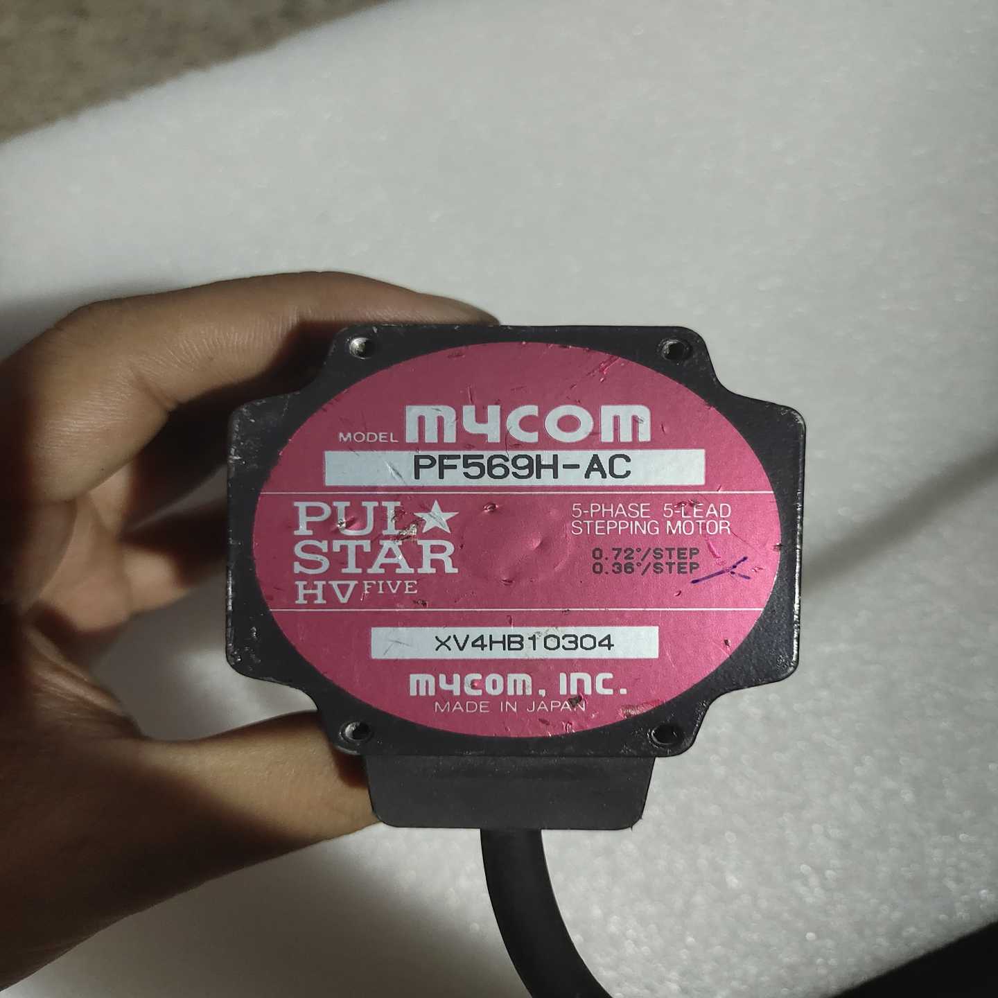 前川60系列五相步进电机PF569H-AC成色很好，功能询价