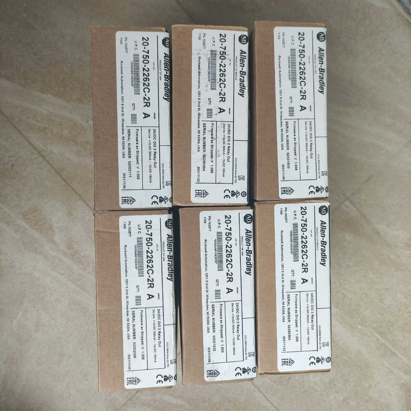 AB罗克韦尔板卡20-750-2262C-2R（零零电子）