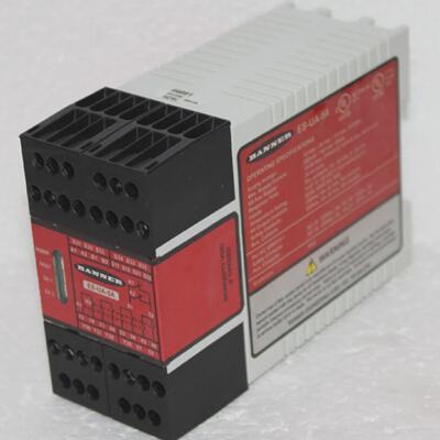 BANNER ESUA5A EStop and Guard Monitoring Safety Relay