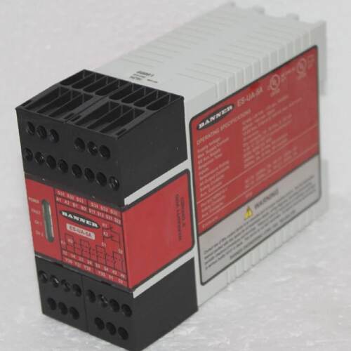BANNER ESUA5A EStop and Guard Monitoring Safety Relay