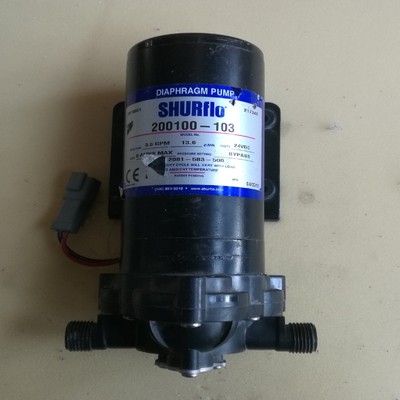 【请询价】美国SHURFLO 200100-103 24VDC 隔膜泵