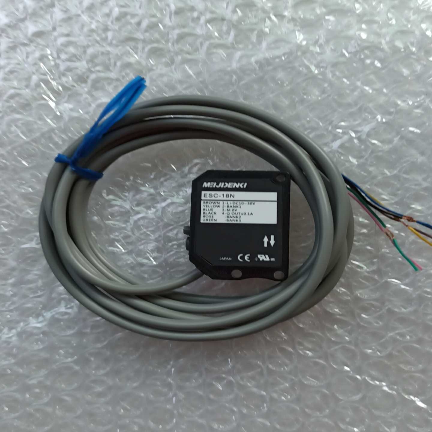 【议价】MEIJDENKI明治ESC-18N色标颜色检测传感器，实物适用