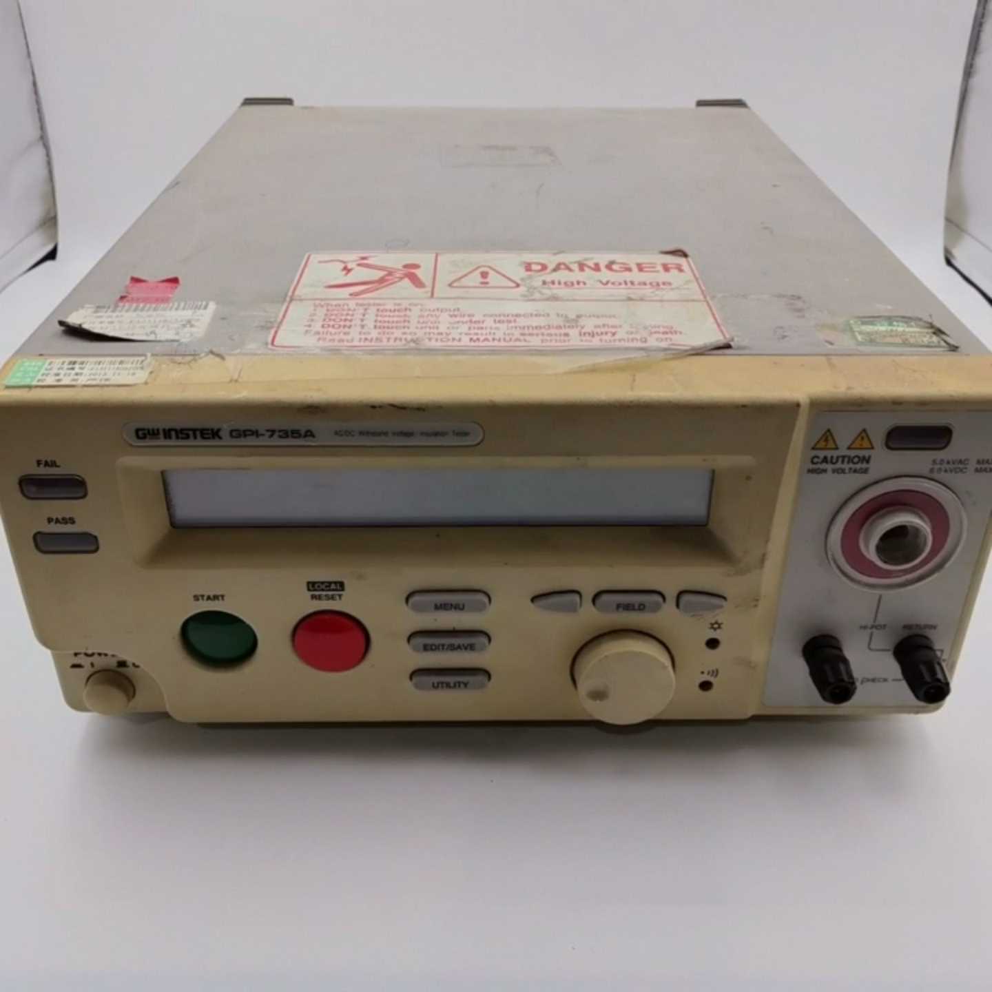 询价台湾固纬GPI-735A安规测试仪，AC/DC耐压测试仪。实
