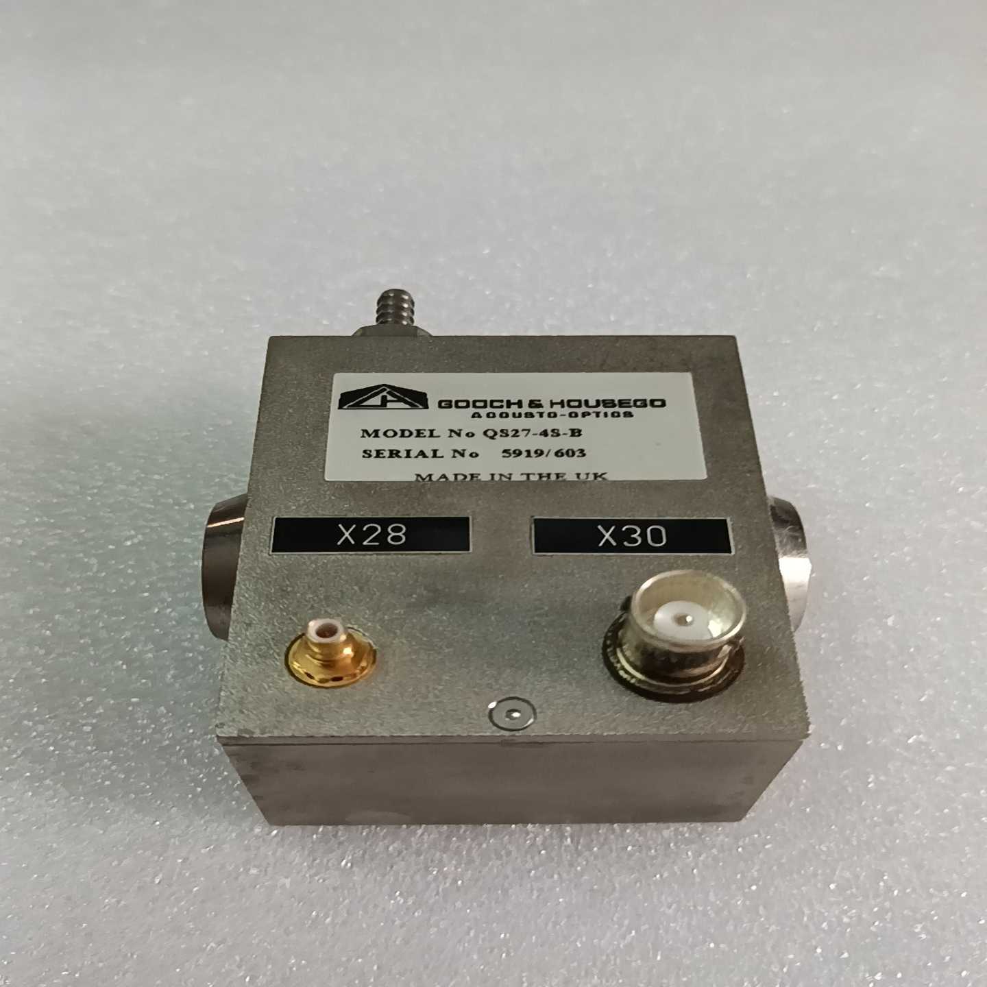 Gooch&Housego的激光Q开关，型号QS27-4--议价商品