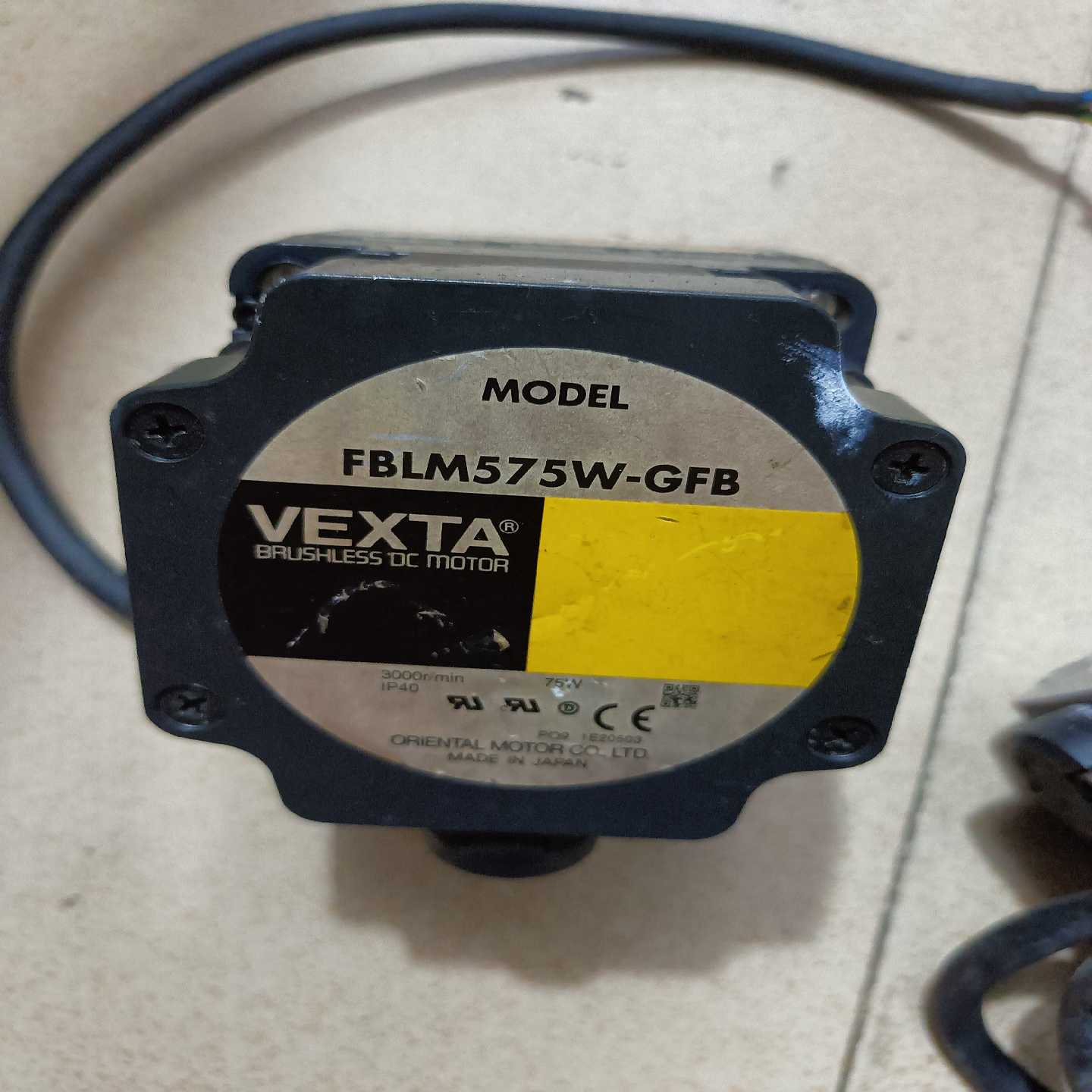 议价东方电机FBLM575W-GFB，减速机GFB5G10，成色