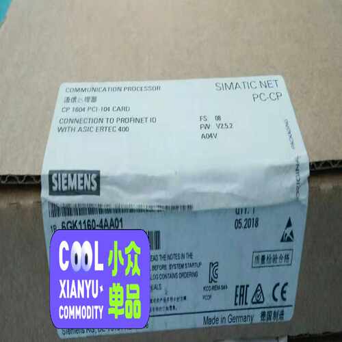 6GK1160-4AA01通信处理器CP 1604PC~询价