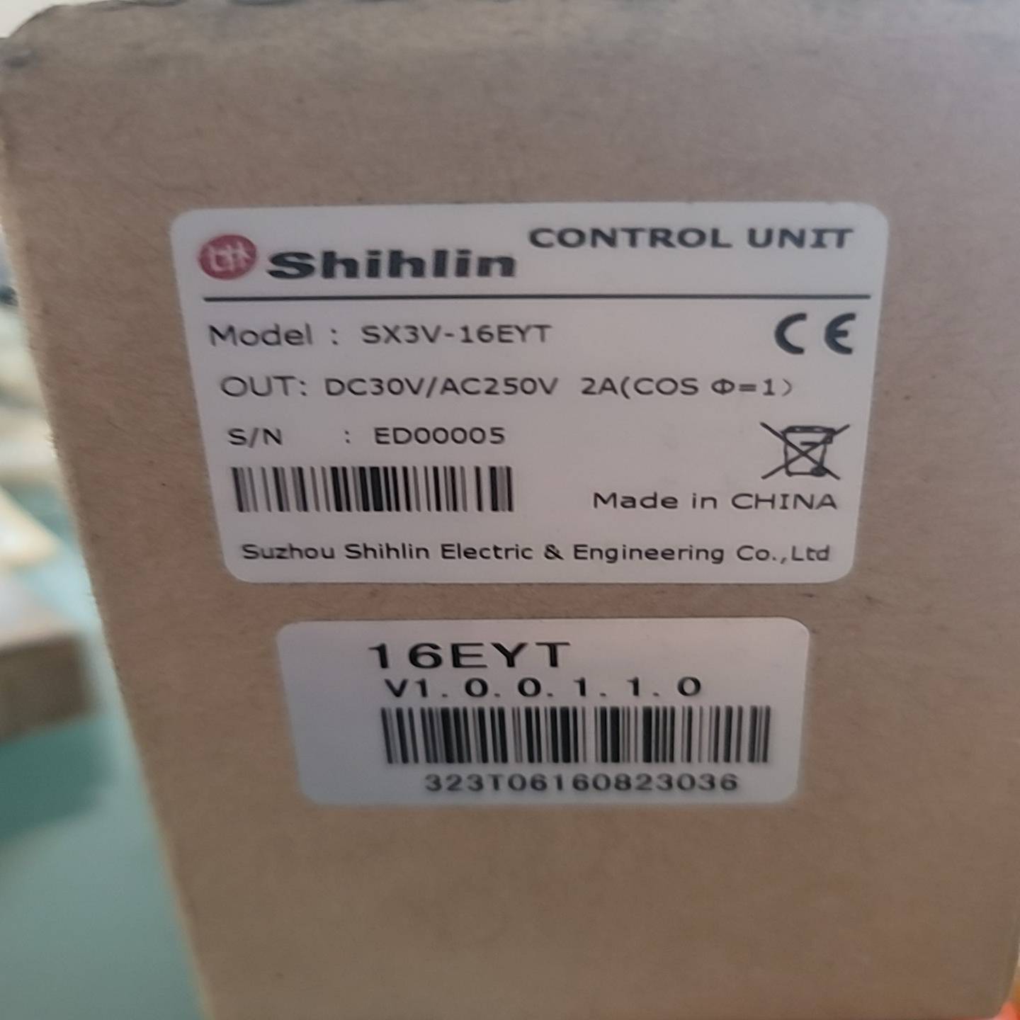 士林PLC扩展模块SX3V-16EYT适用