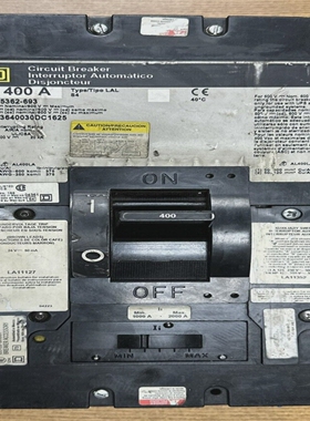 SQUAREDLHL364003P400A500VDCMOLDEDCASECIRCUITBREAKER