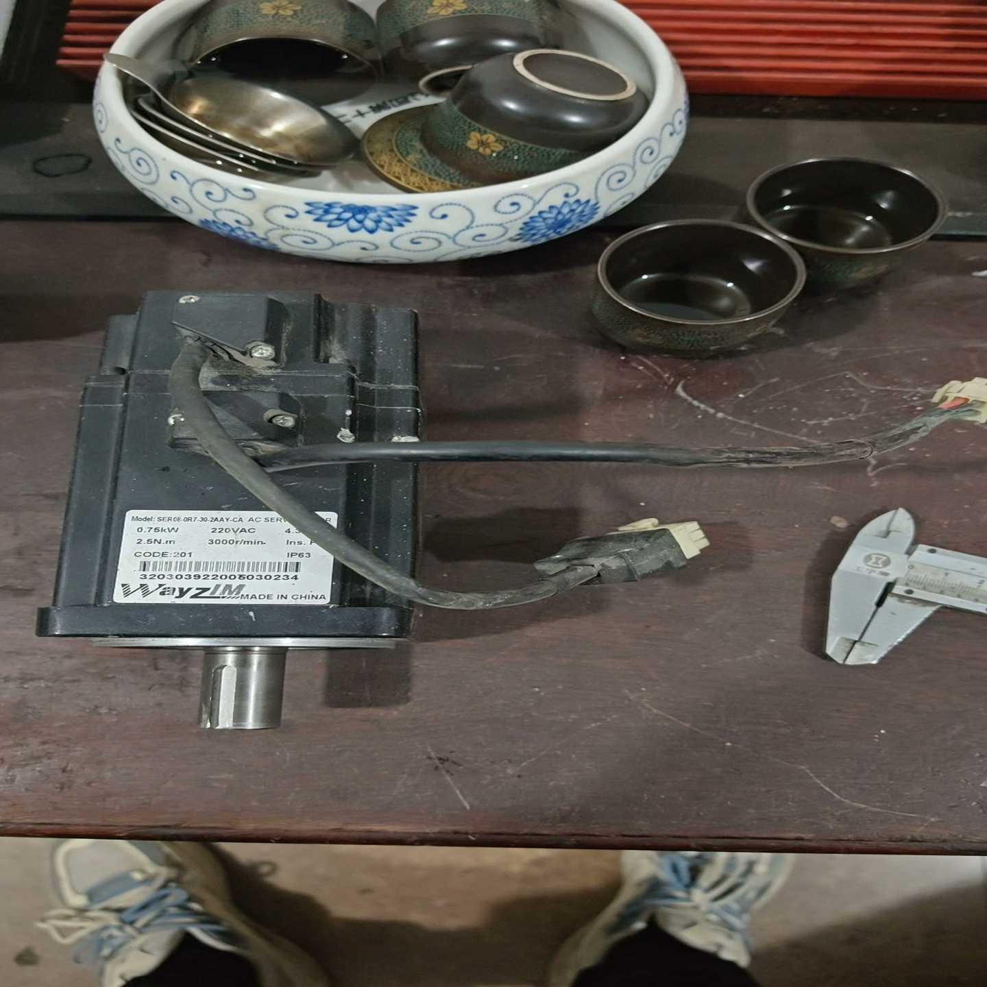 中科微至伺服电机750w，型号ser08-0r7-30-2a一议价商品