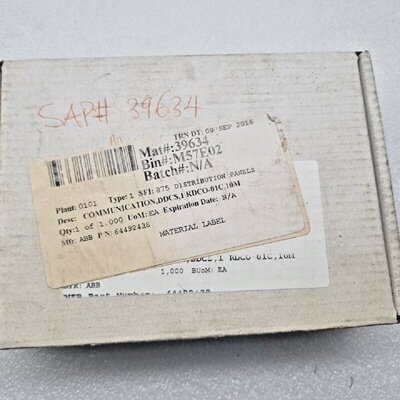 ABB RDC001C 64606948 DDCS Carte De Communication Livraison G