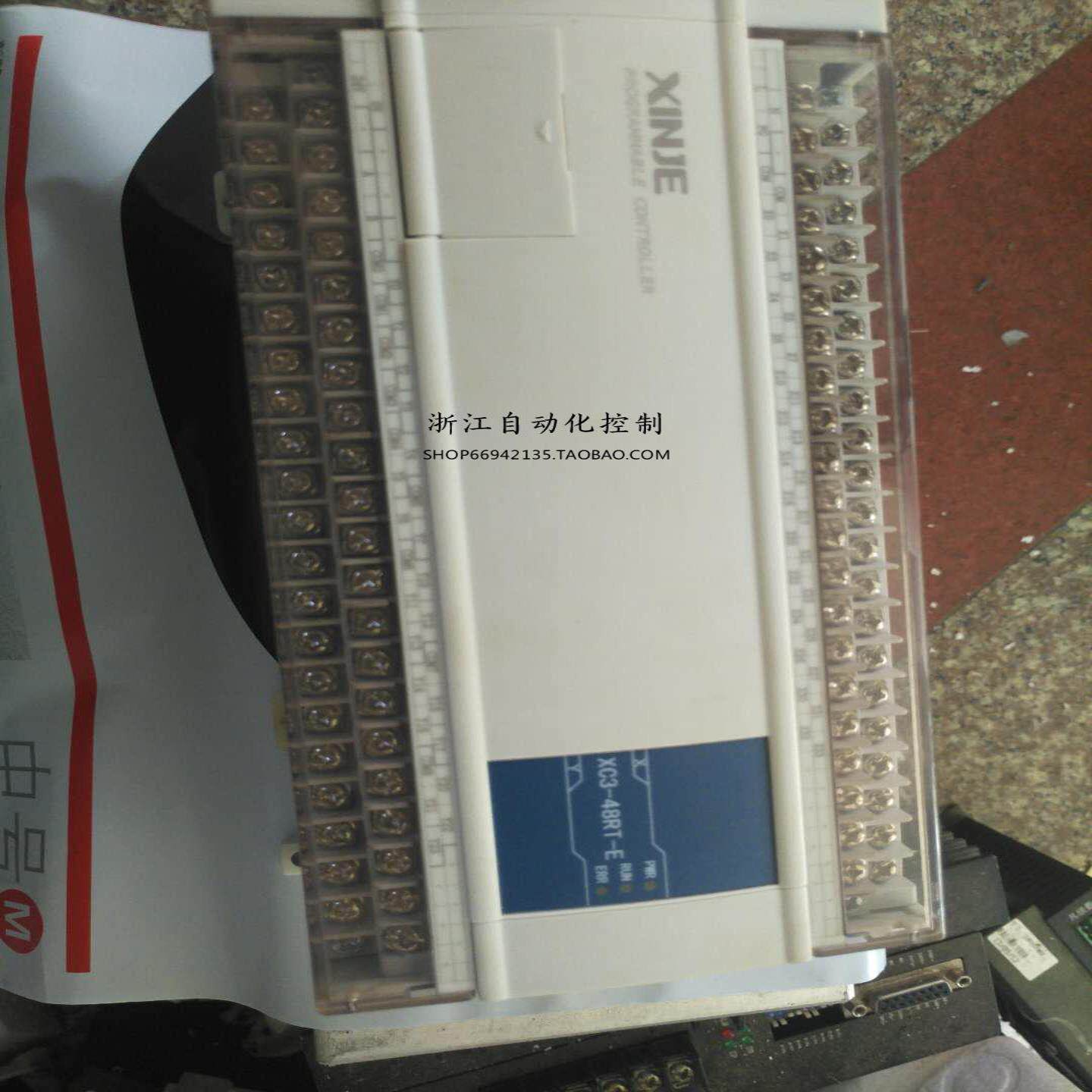信捷PLC可编程控制器 XC3-48RT-E 二手实物拍摄
