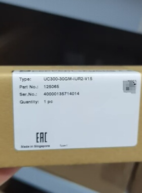 议价UC300-30GM-IUR2-V15倍加福超声波传感器 货号:125065全新原