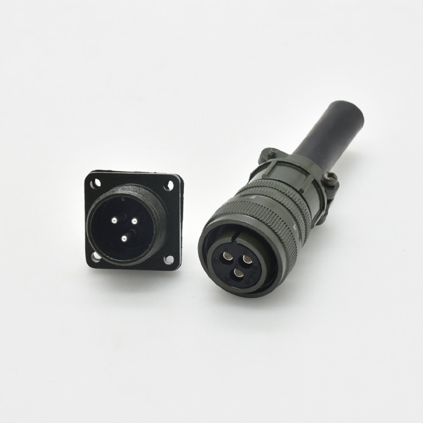 3芯防水航空插头MS3106A16-10S配套MS3102A16-10P连接器