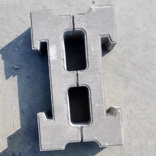 工字砖连锁砖生态锁扣砖河道护坡砖混凝土预制锁扣砖六棱块六边砖