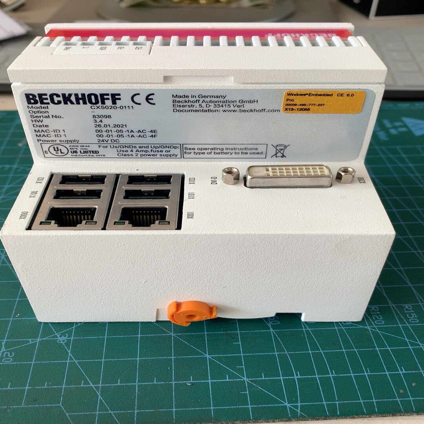 倍福主控模块，CX5020-0111，库存货，带包装【询价】