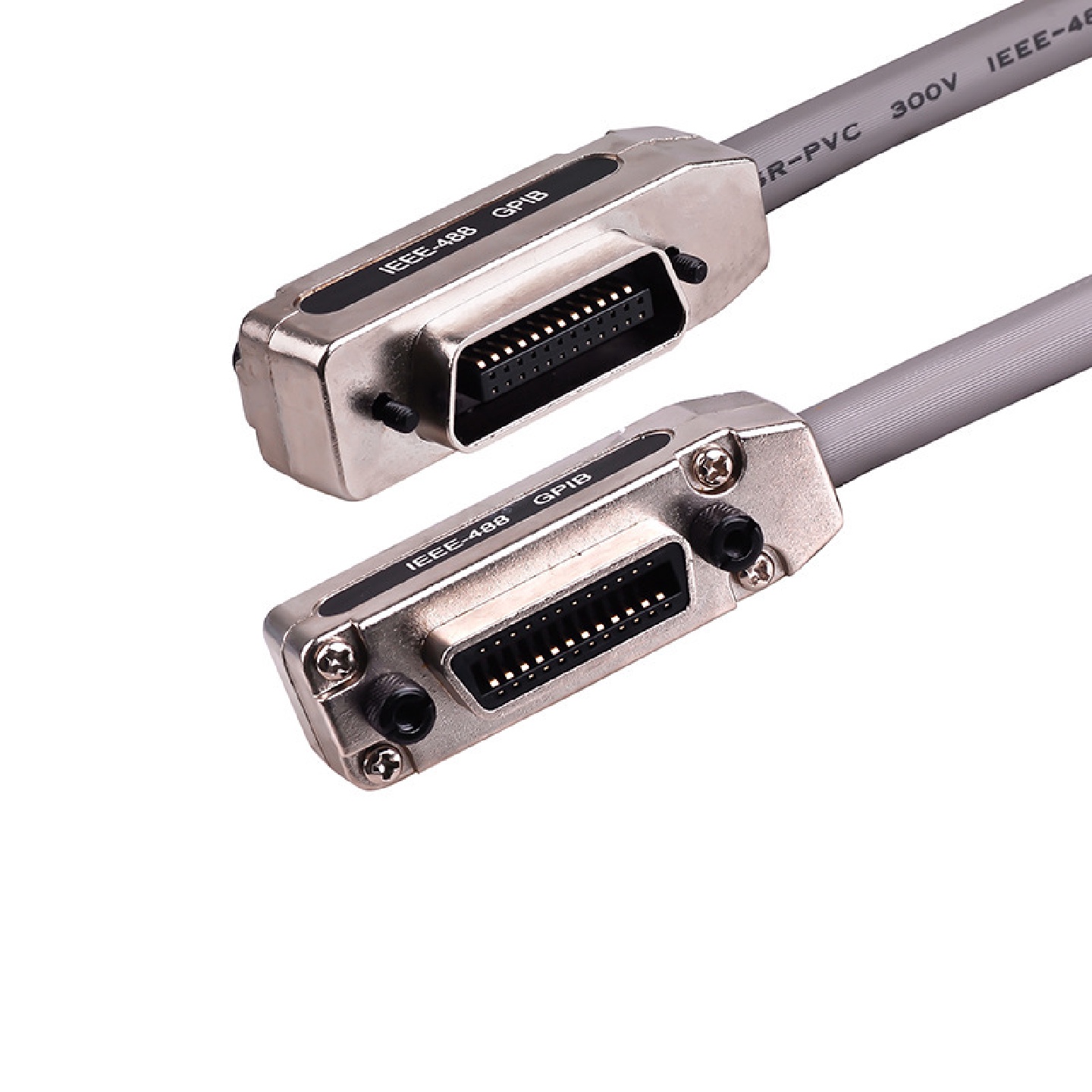 工业级IE488ieee488数据线传输线gbip线GPIB电缆端子PCI工控总线