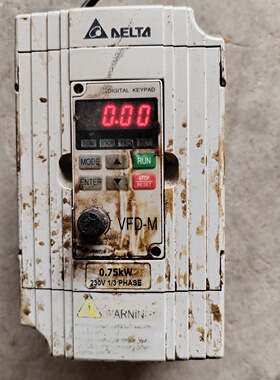 台达变频器VFD007M21A0.75kW230V单相议价