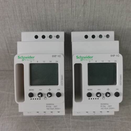 LOT 2PCS SCHNEIDER ELECTRIC CCT15441 ACTI9 IHP 1C PROGRAMMAB