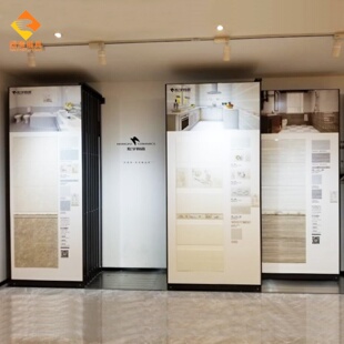 工厂热销瓷砖展示架定制陶瓷岩板推拉门展具木地板石材大板架批发
