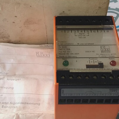 IFM ELECTRONICS NZ 33I ALIMENTATORE DN0001