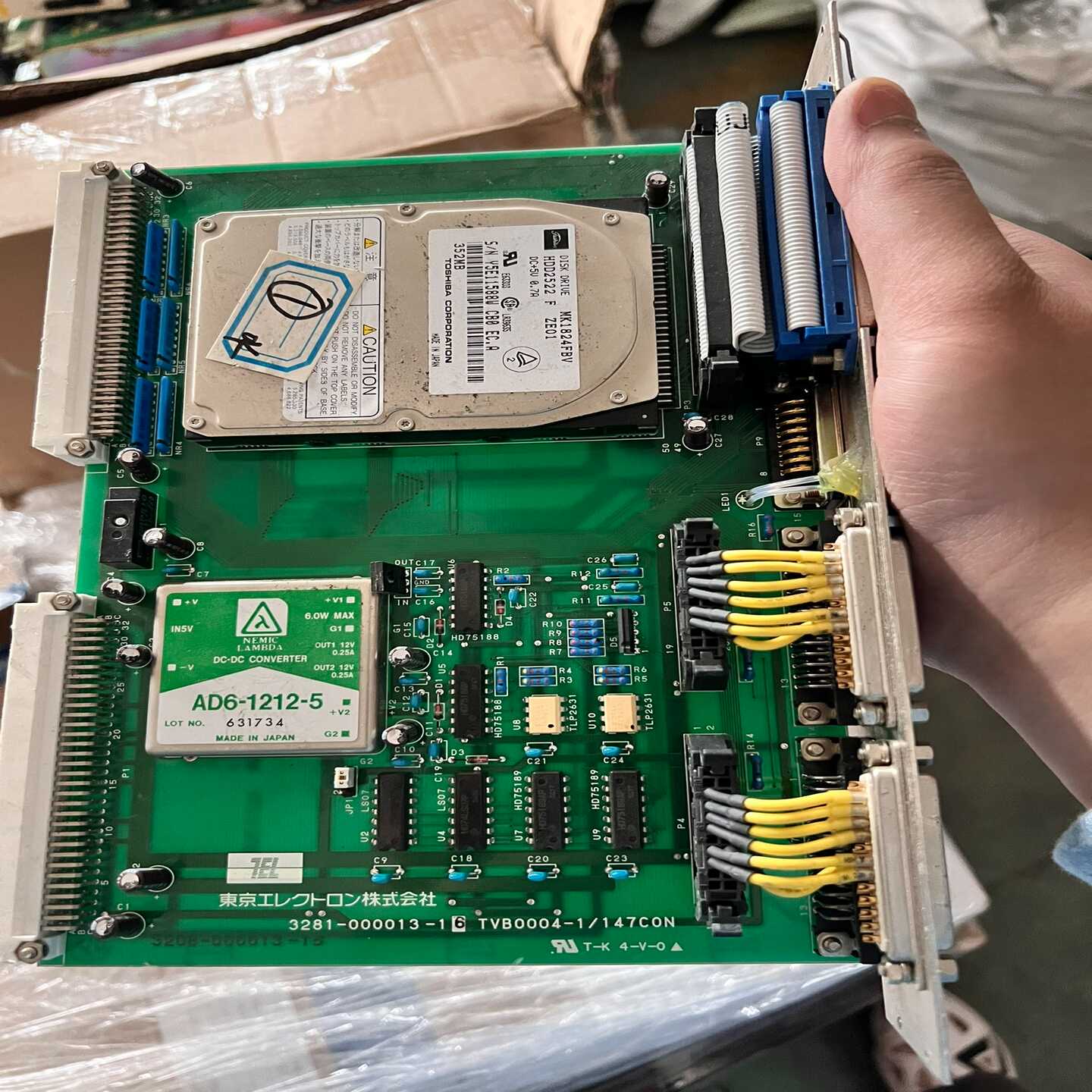 寻..东京电子PCB，TVB0004-1/147CON控制板TOK