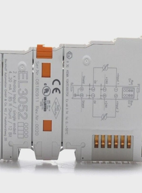 BeckhoffEtherCAT-Klemme,2-Kanal-Analog-EingangEL3052