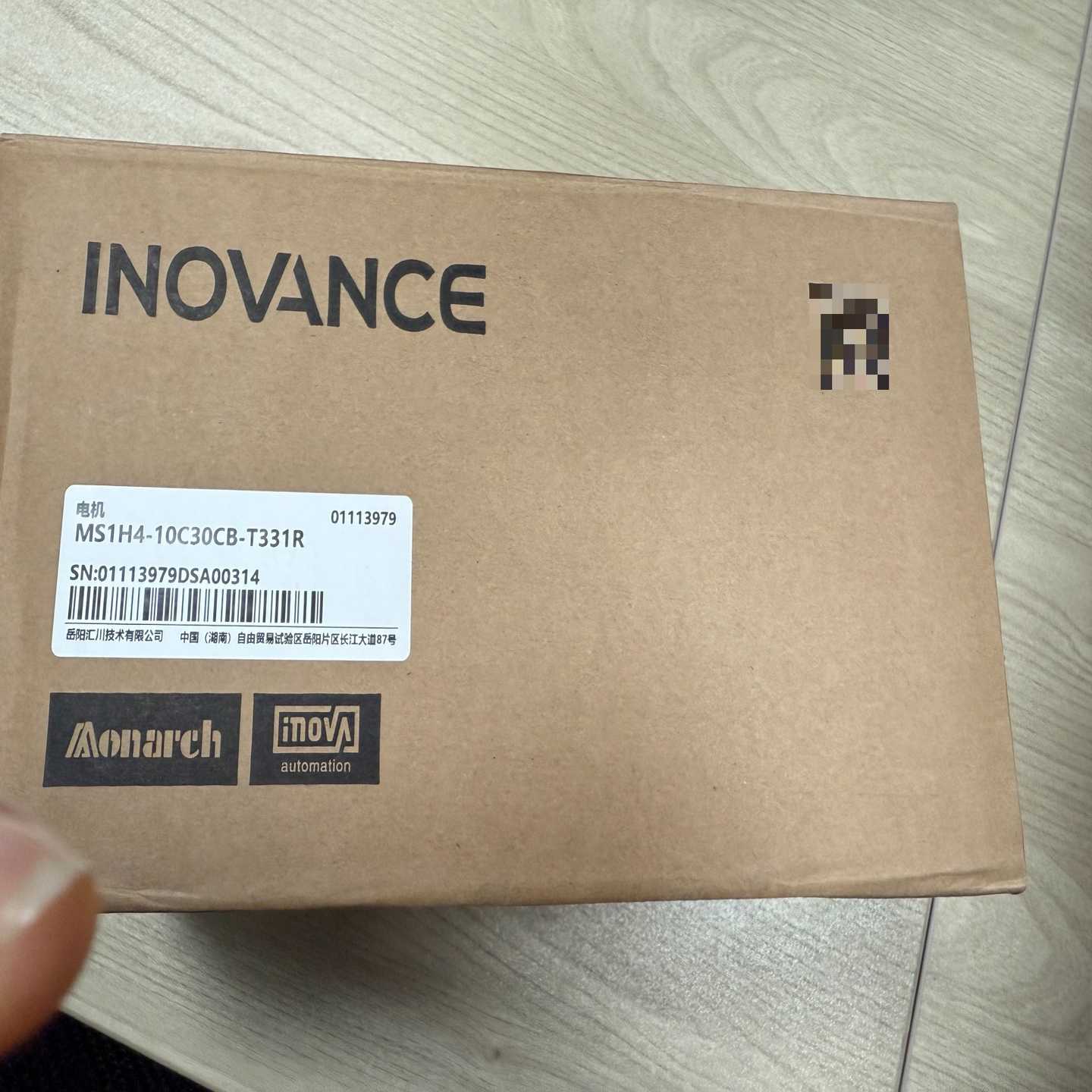 汇川伺服电机MS1H4-10C30CB-T331R全新正-议价