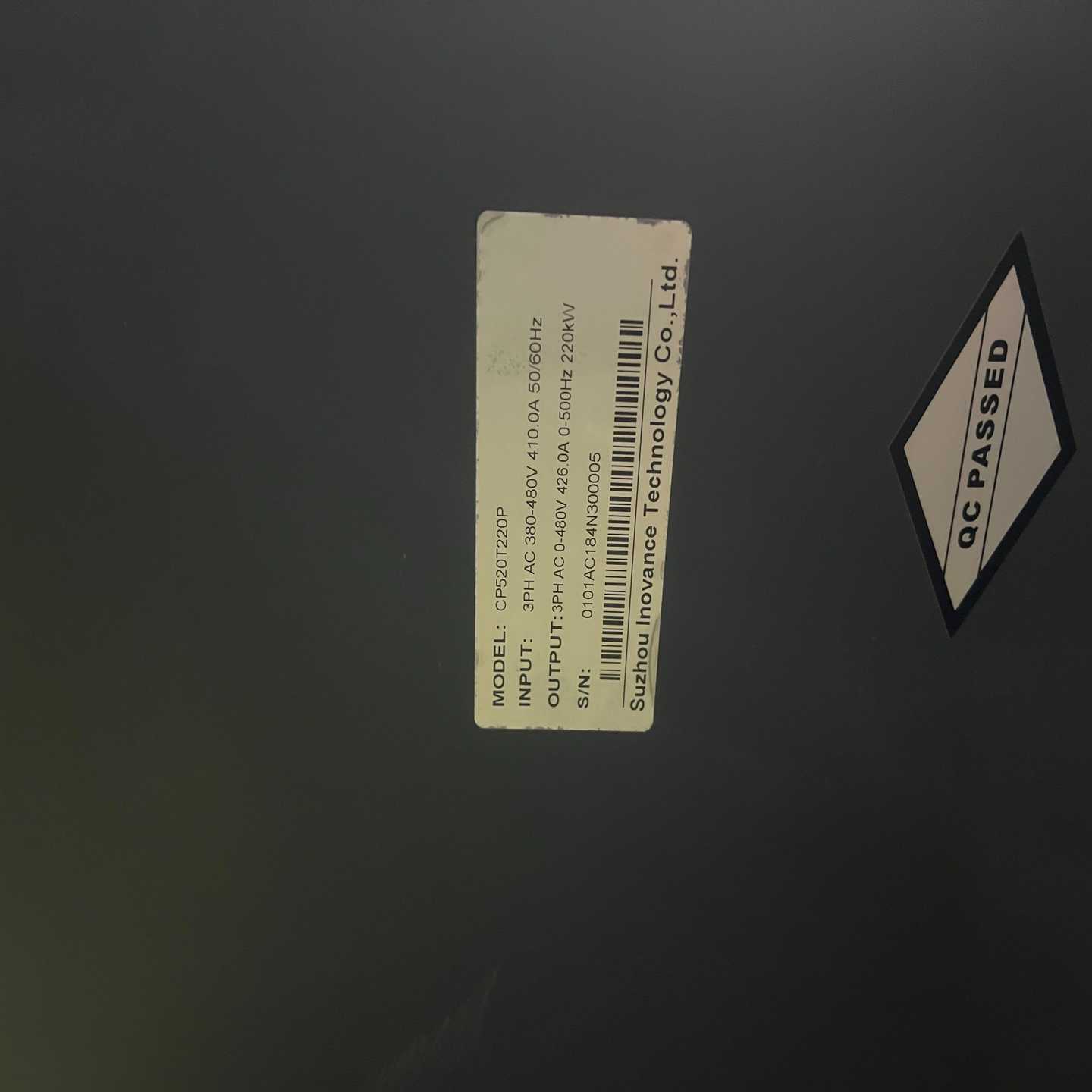 议价拆机汇川变频器CP520T220P实物拍C摄，成色漂亮，功能现货/维