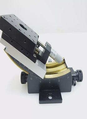 SURUGASEIKI手动舞台60X60B11-60A带倾斜gonio阶段#STAGE