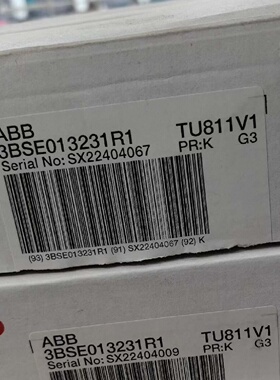 议价TU811V1?3BSE013231R1 TU508-ETH 1SAP214000R0001 ABB模块底
