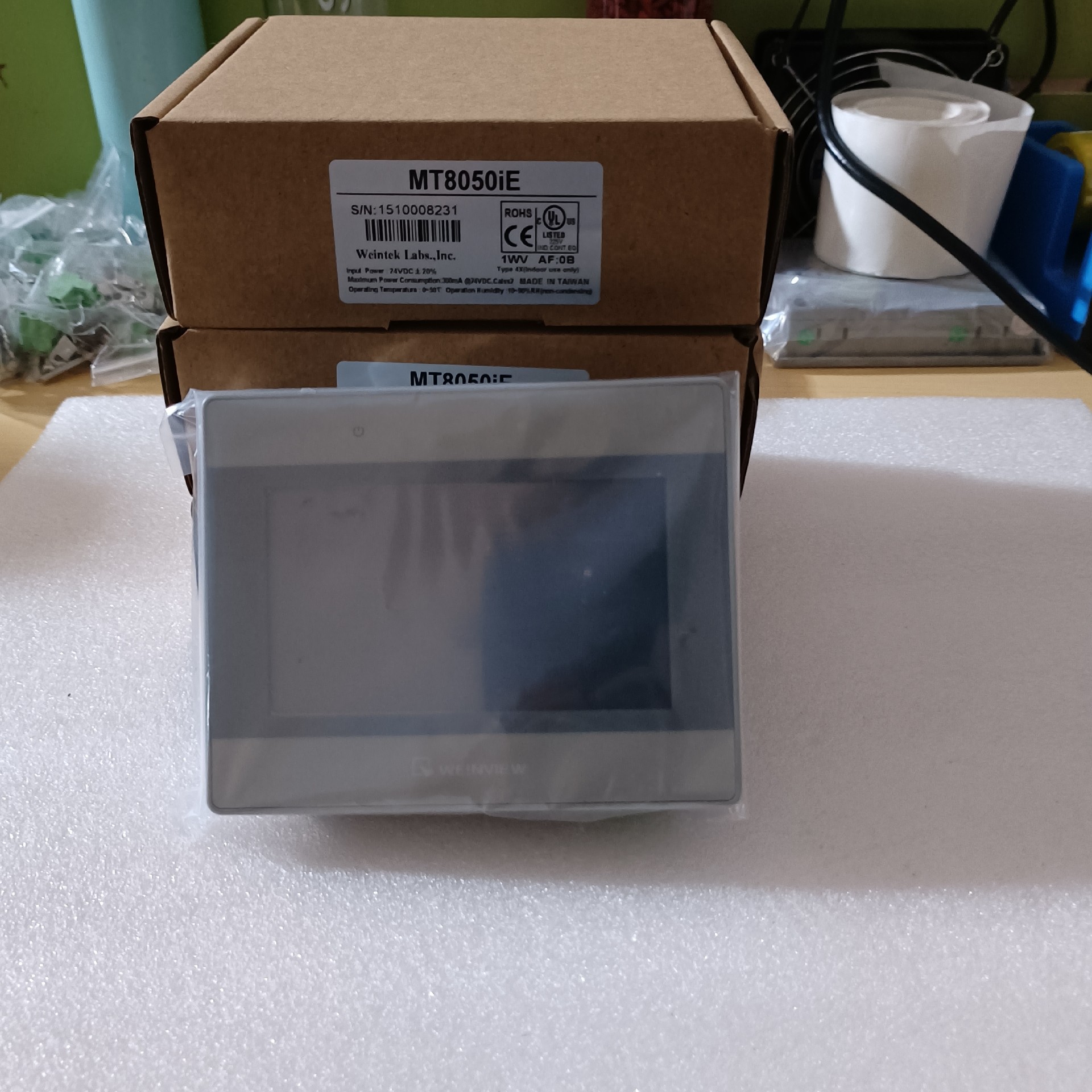 维纶43寸九九成新触摸屏  MT6050IP  TK605,议价