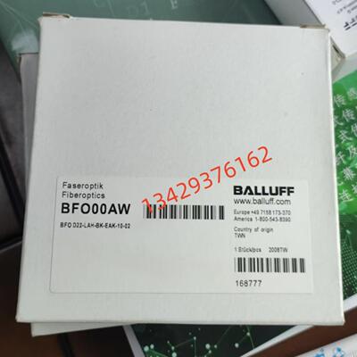 德国巴鲁夫BFO00AW BFO D22-LAH-BK-EAK-10-02现货原装光纤传感器