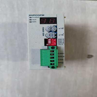 台达PLC扩展模块 DVPCOPM-SL成色实物图，功能正常