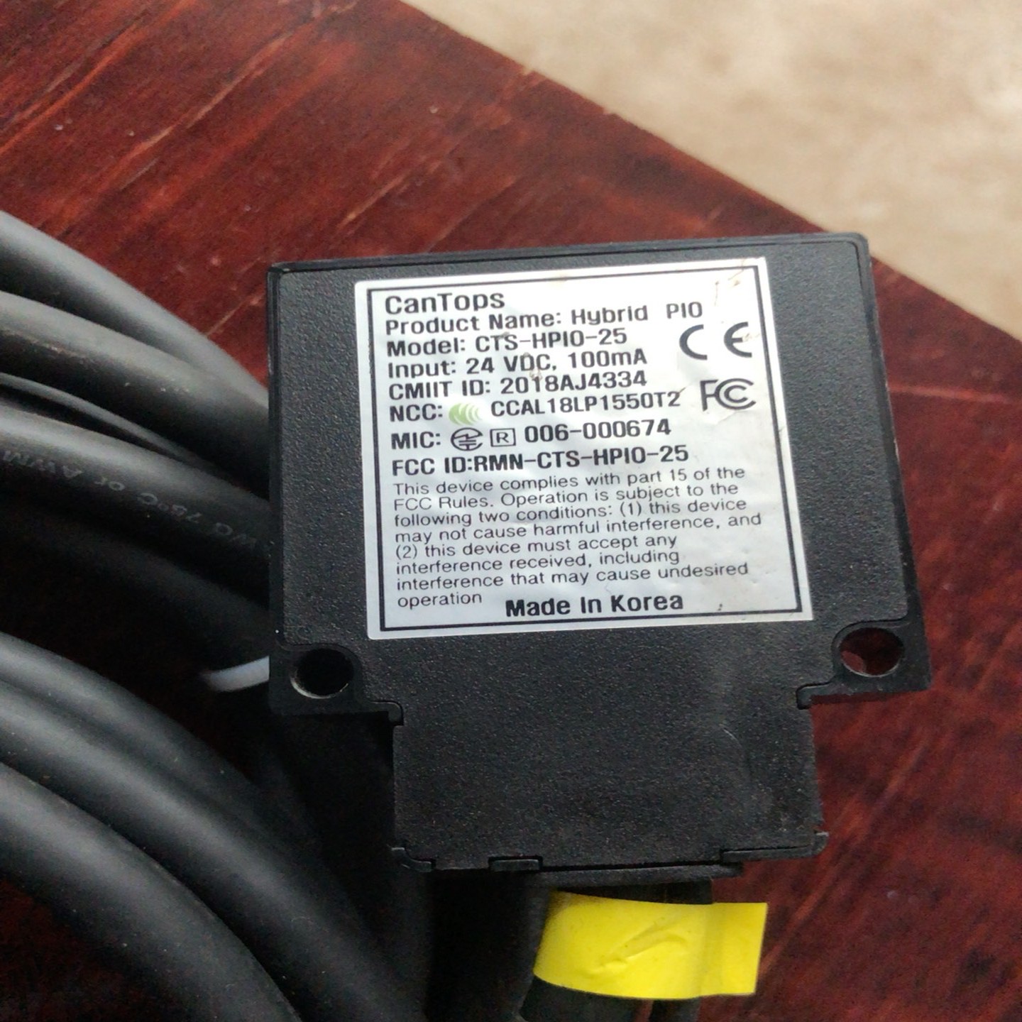 询价cantops傳感器CTS-HPIO