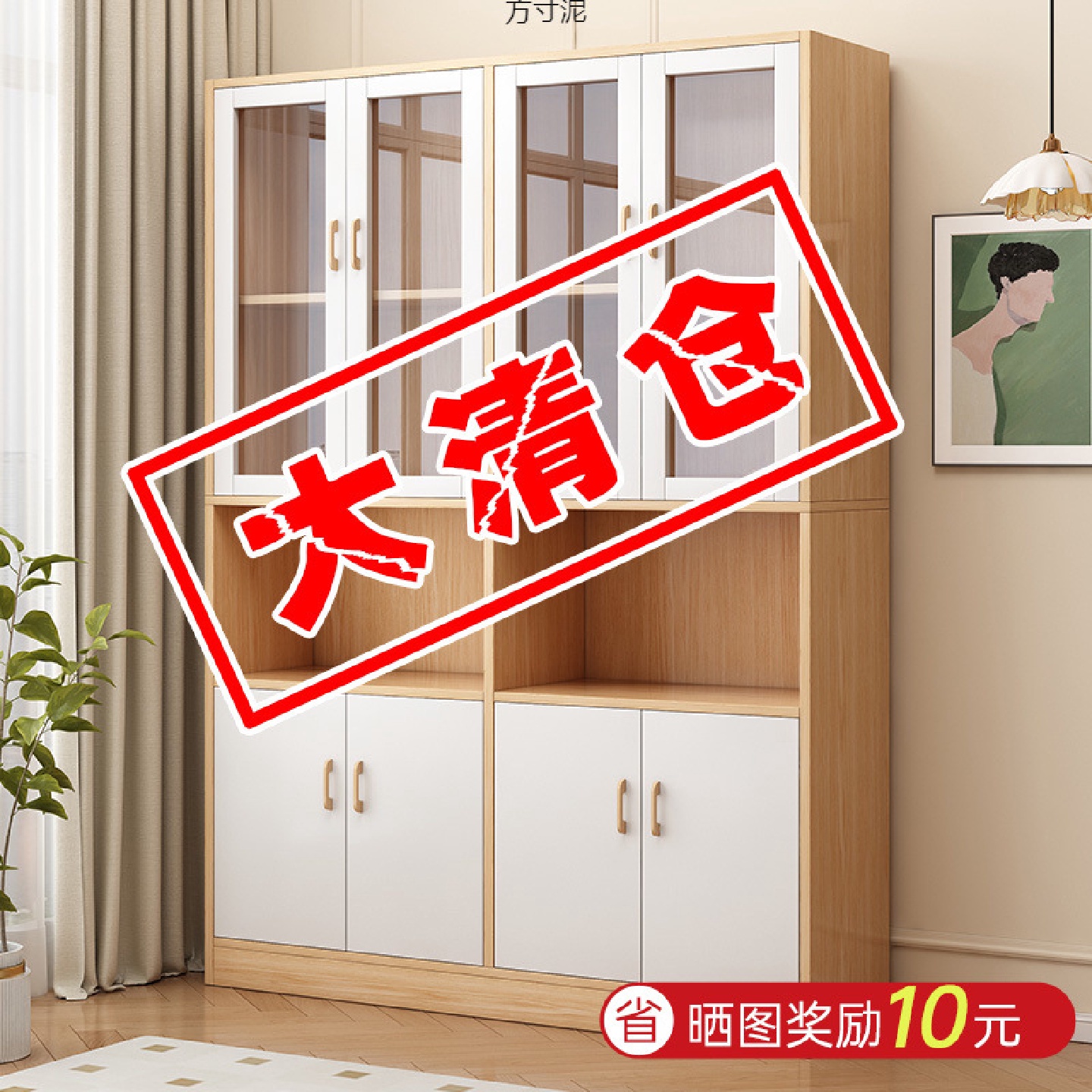 餐边柜高柜一体靠墙现代简约轻奢客厅餐厅家用茶水酒柜收纳储物柜