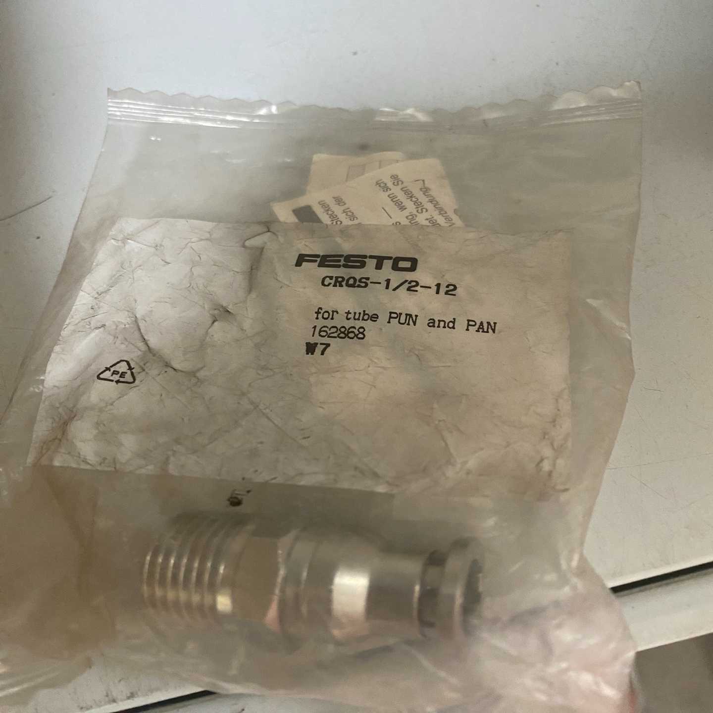 （议价）FESTO快插接头162868CRQS-1/2-12