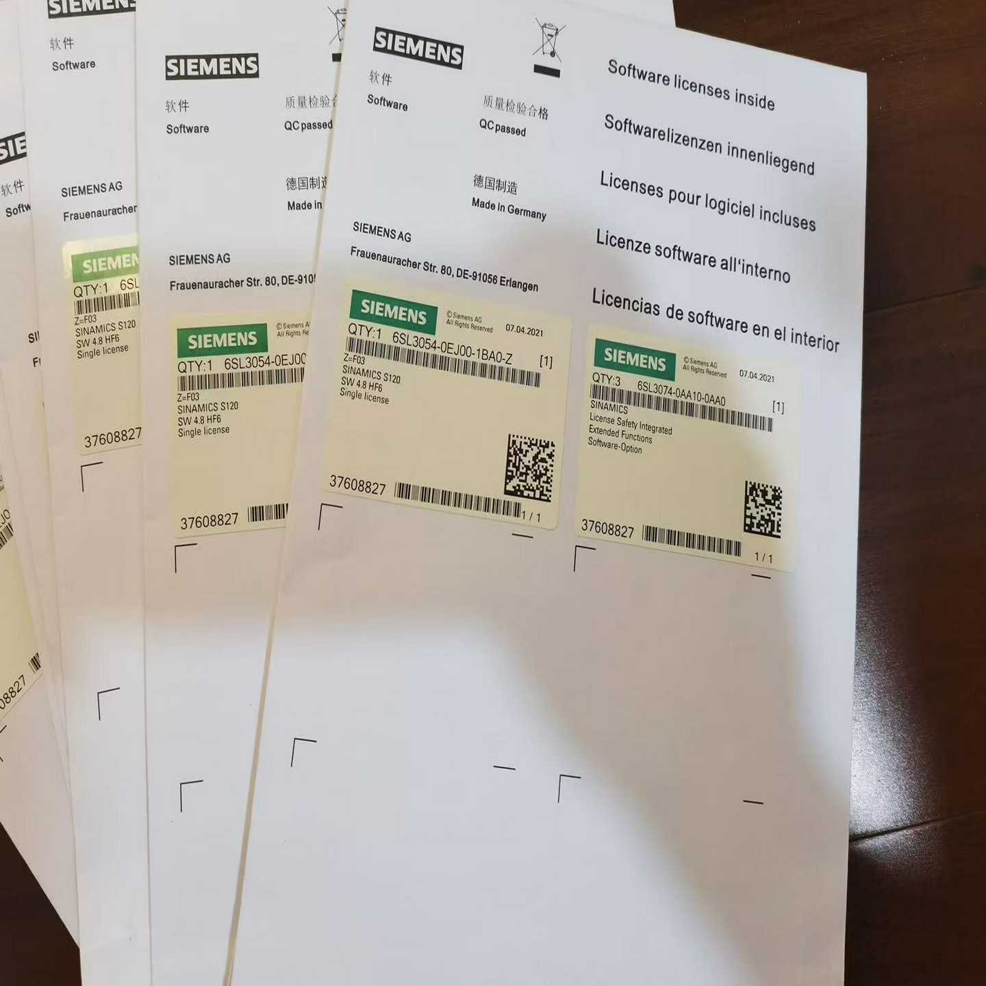 询价全新原装未拆封西门子CF卡6FC5830-1GY00-0YA