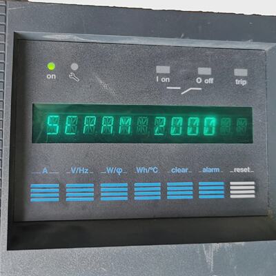 MERLIN GERIN SEPAM 2000 PROTECTION RELAYWO FRONT COVER  BROK