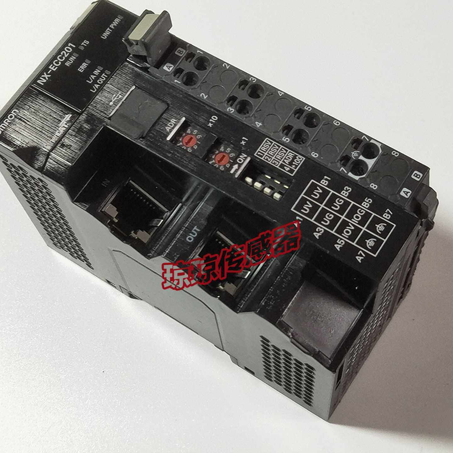 OMRON欧姆龙NX-ECC201NX-ECC202通信连接器模块EtherCAT连接器