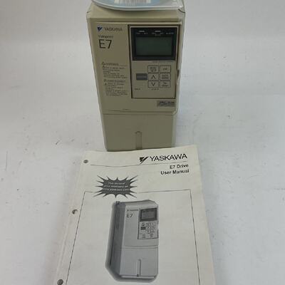 YASKAWA CIMRE7U22P2 AC DRIVE VARISPEED E7 OUTPUT 0240VAC 3PH