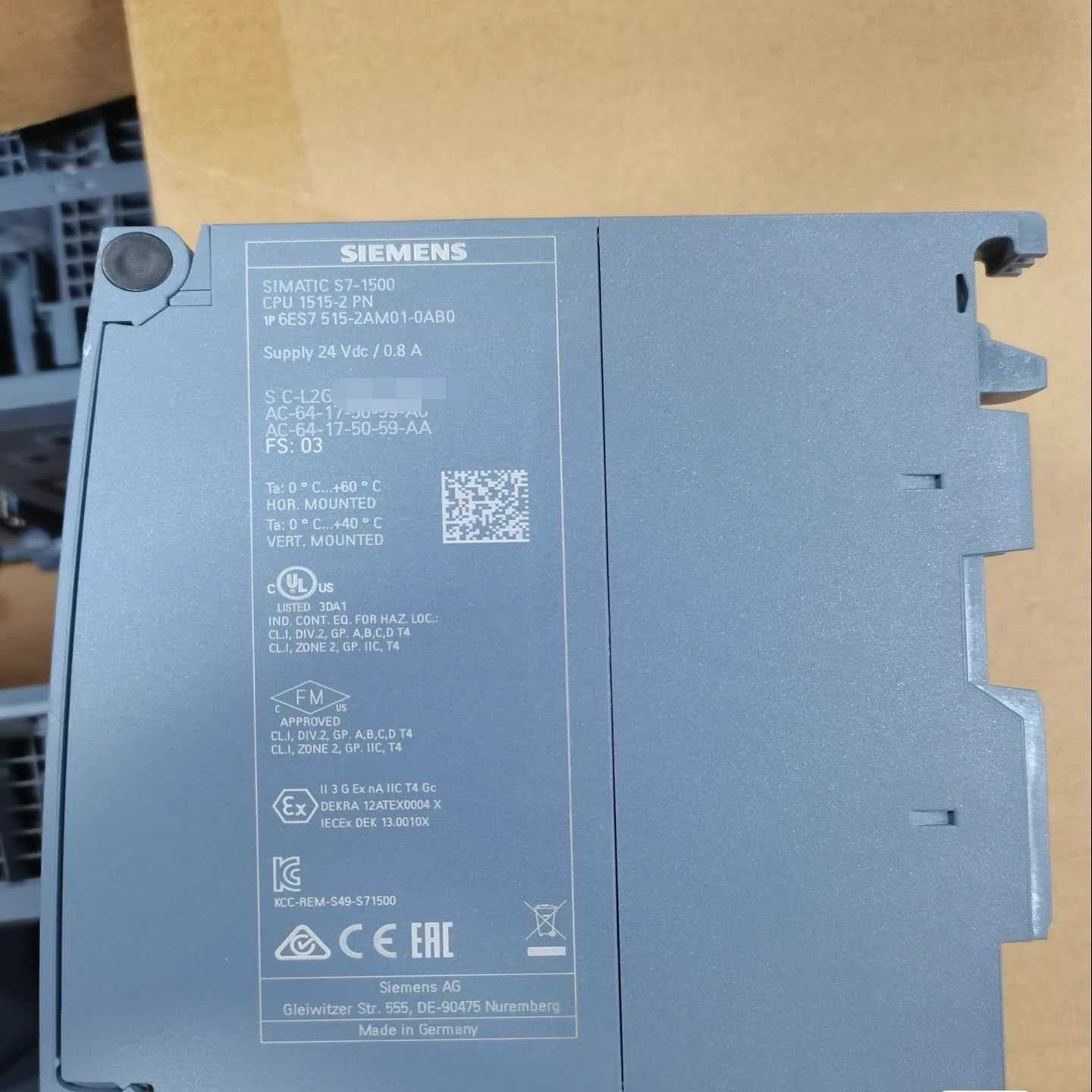 出6ES7515-2AM01-0AB0西门子SIEMENS--议价商品