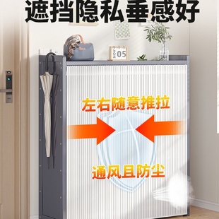 架家用门口多层防尘遮挡帘子简易鞋 鞋 柜收纳神器室内好看出租房用