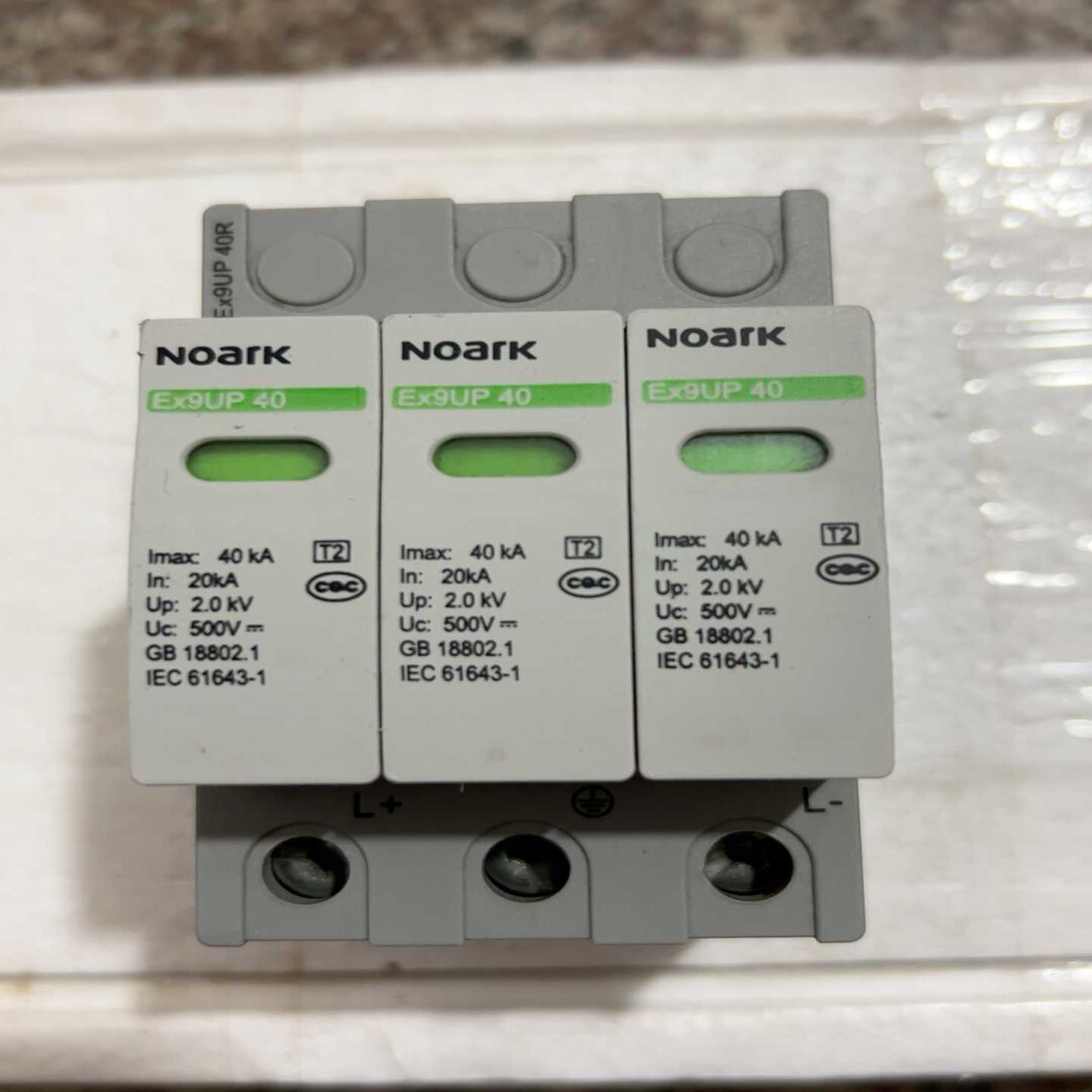 诺雅克Noark三相防雷器Ex9UP40浪涌保护器议价