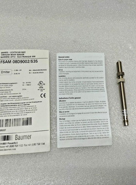 BAUMERFSAM08D9002/S35通过光束传感器