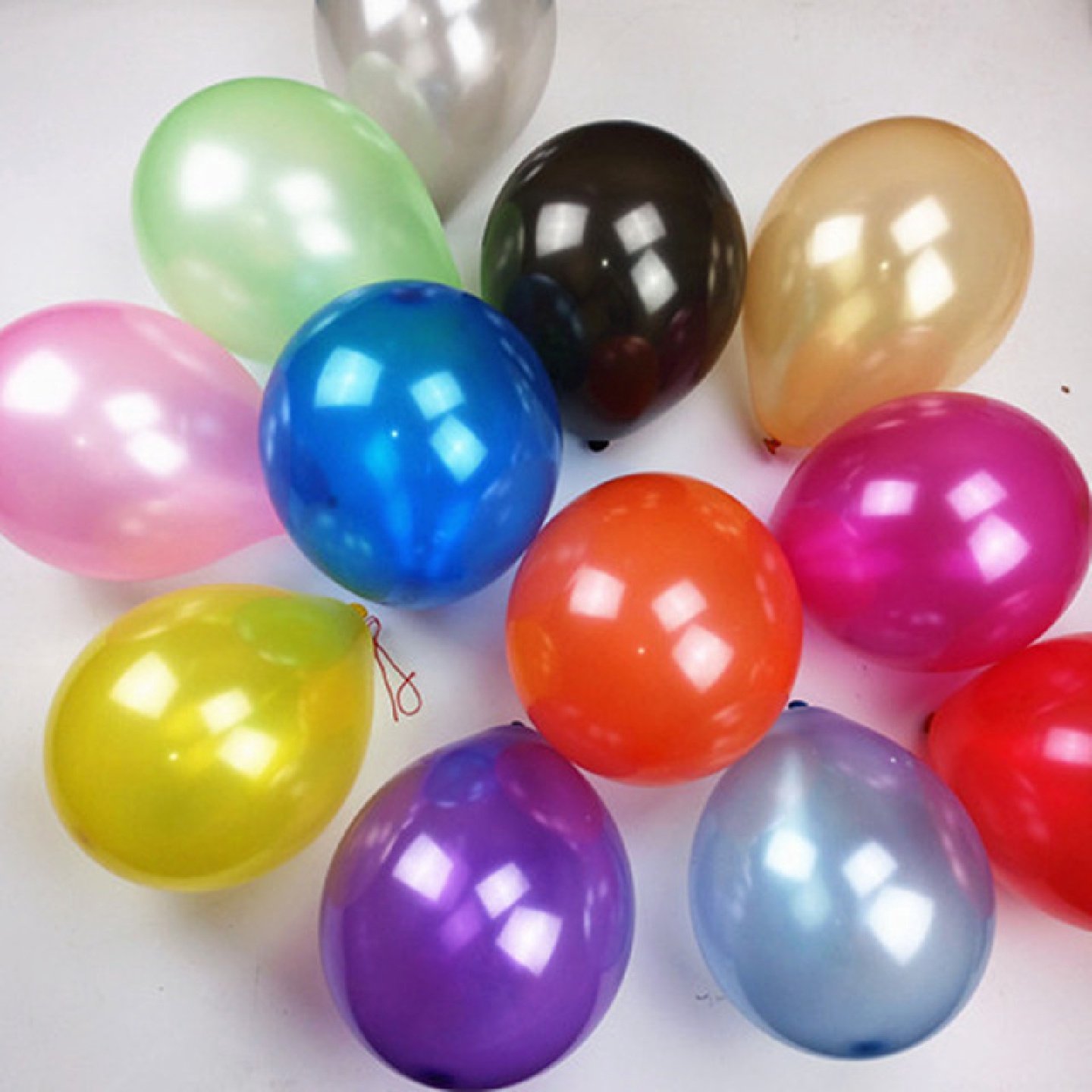 气球亚光珠光新年装饰春节过年商场生日结婚庆婚礼新房布置拱门