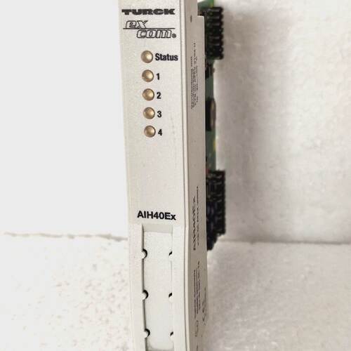 TURCK AIH40EX excom Analog Active HART 4 IO System Input Mod