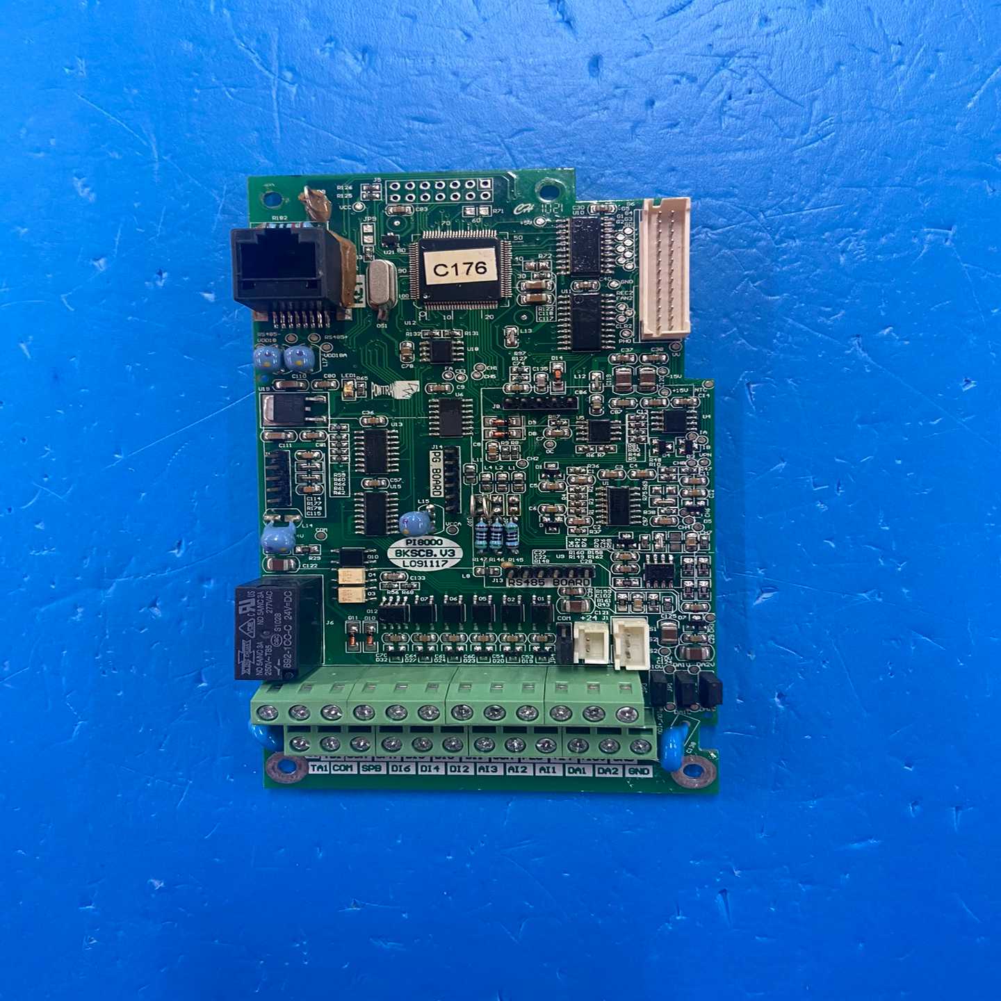 议价拆机普传变频器PI8000系列主板控制板实物拍摄